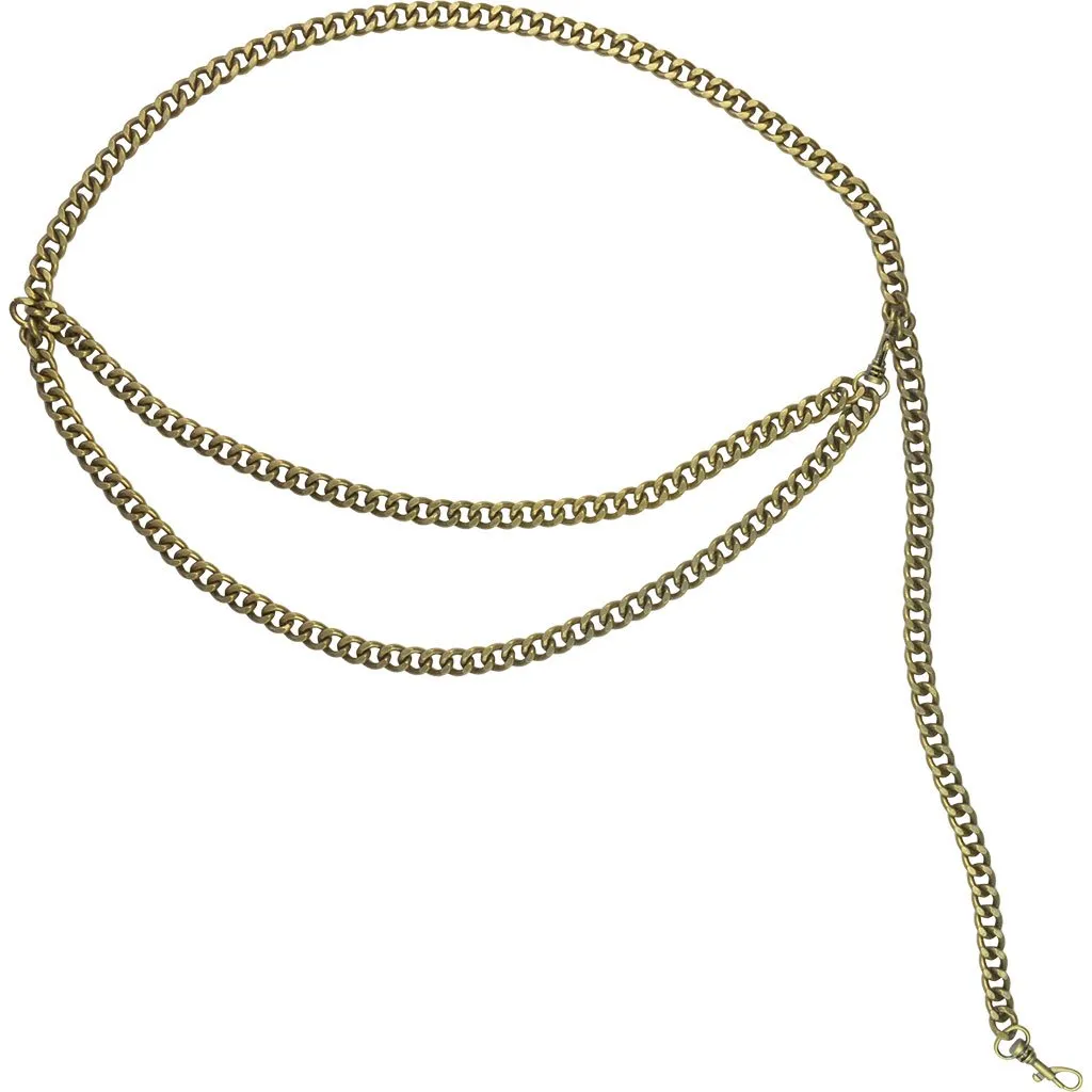 JJ Winters Belt - Antique Brass