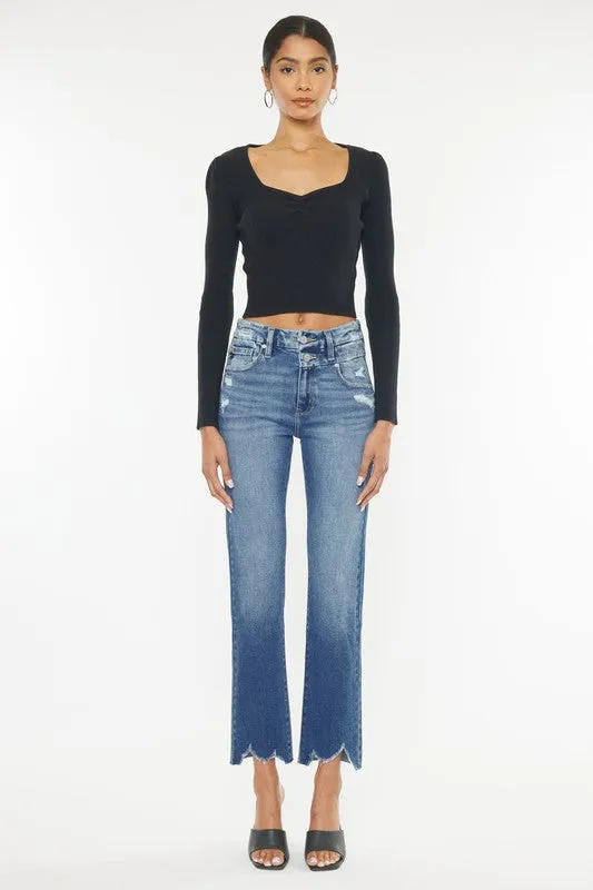 Kan Can - High Rise Slim Straight