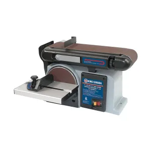 King KC-705L-6 Benchtop Belt/Disc Sander