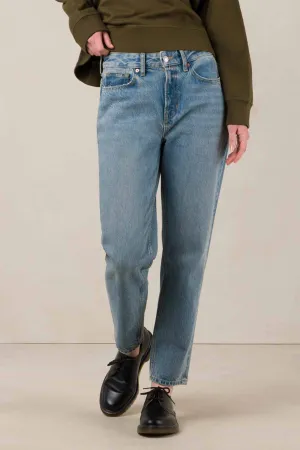 KINGS OF INDIGO Caroline Cropped stanley minimal worn
