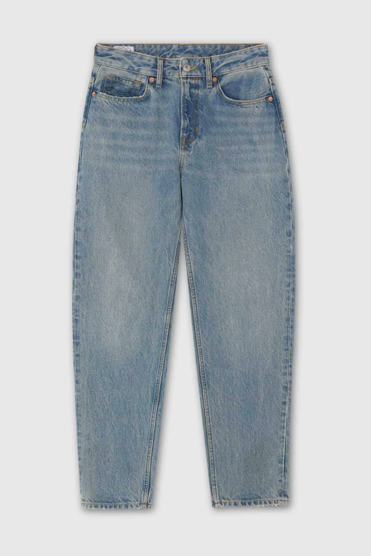 KINGS OF INDIGO Caroline Cropped stanley minimal worn