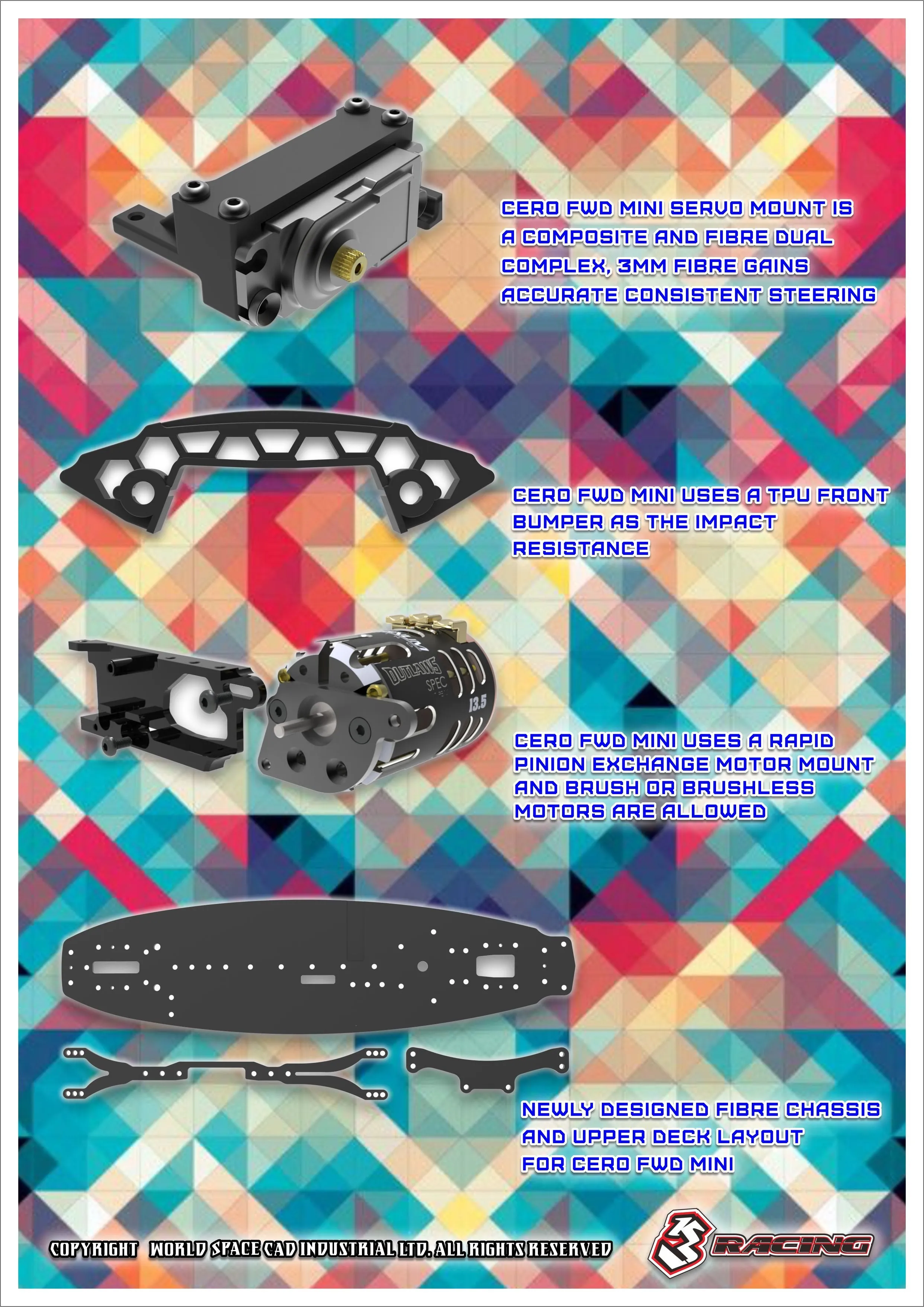 KIT-CERO Sport M225	Cero Sport M-Chassis Wheelbase 225mm