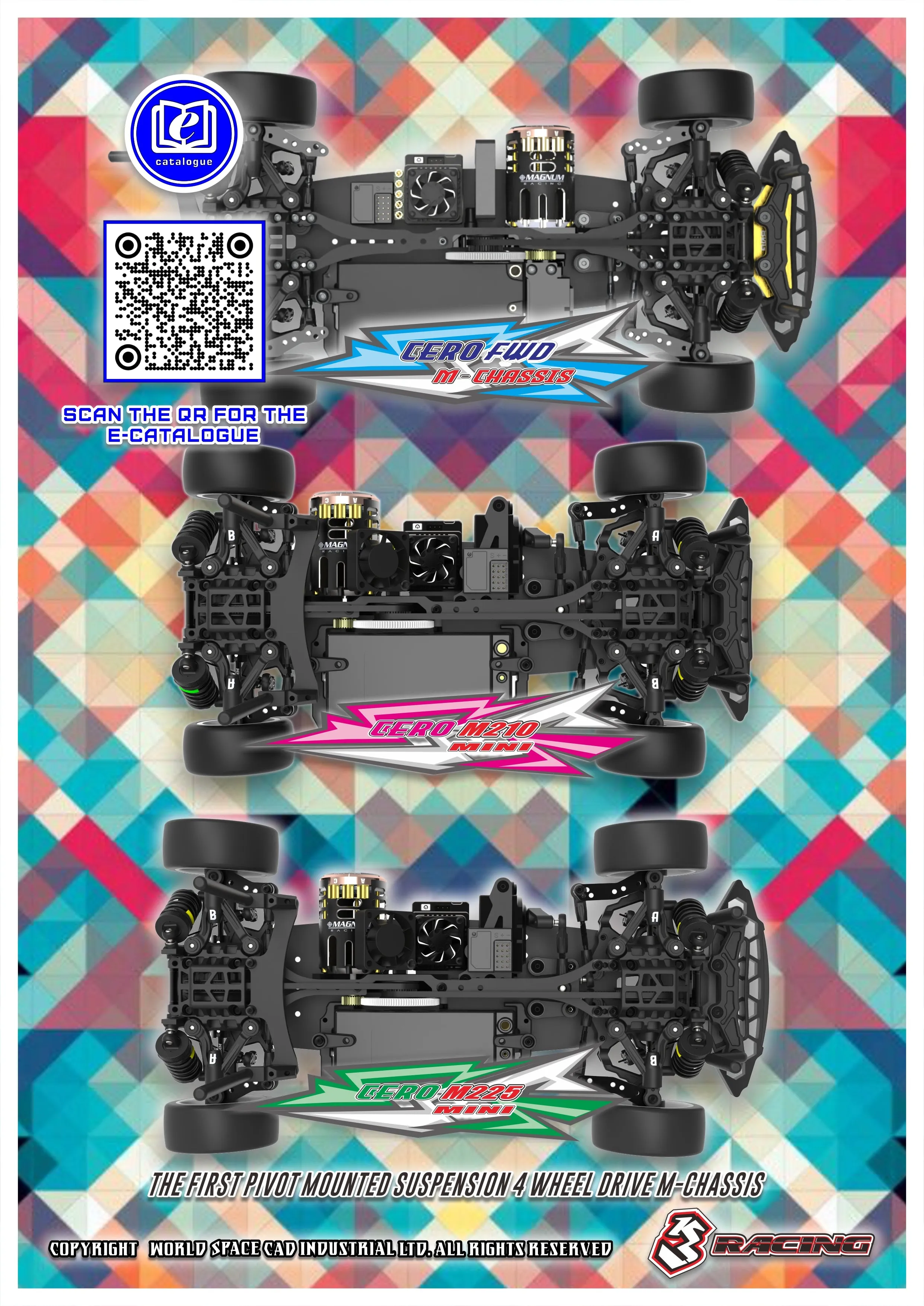 KIT-CERO Sport M225	Cero Sport M-Chassis Wheelbase 225mm