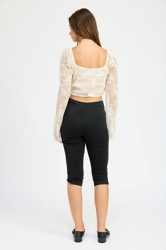 Lace Corset Top