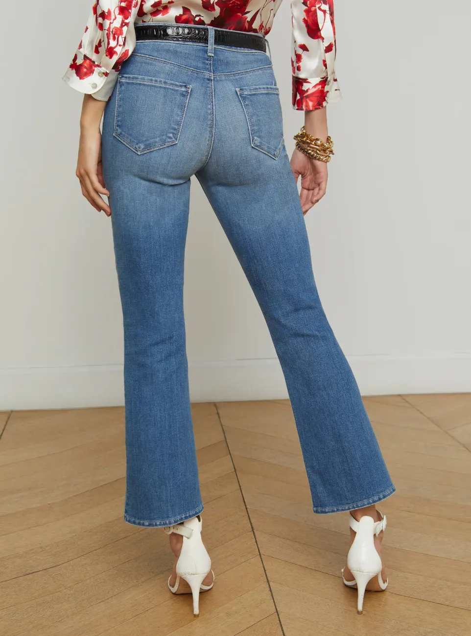 L'AGENCE TATI H/R CROP MICRO BOOT