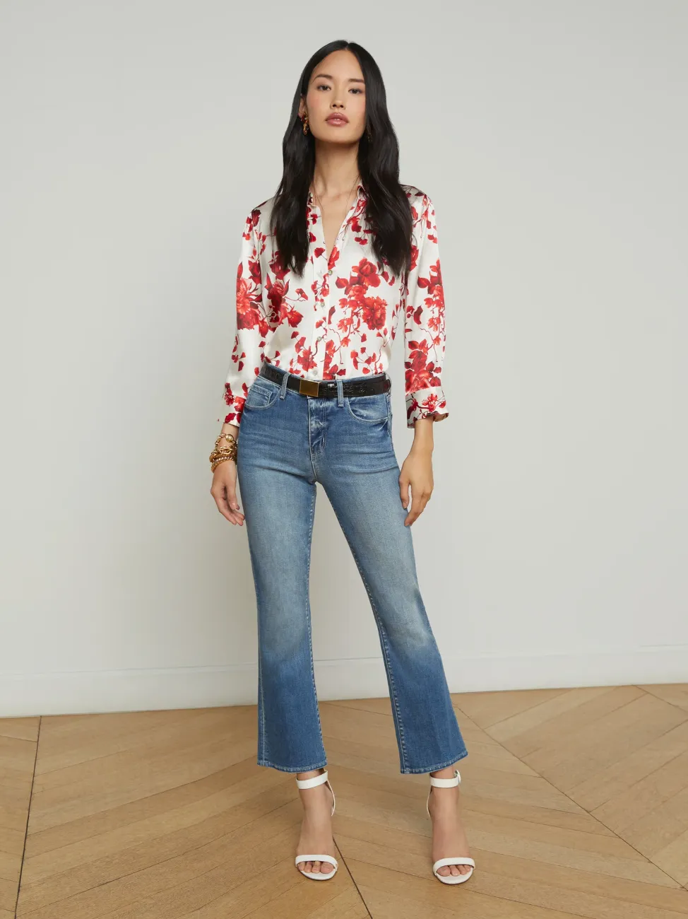 L'AGENCE TATI H/R CROP MICRO BOOT