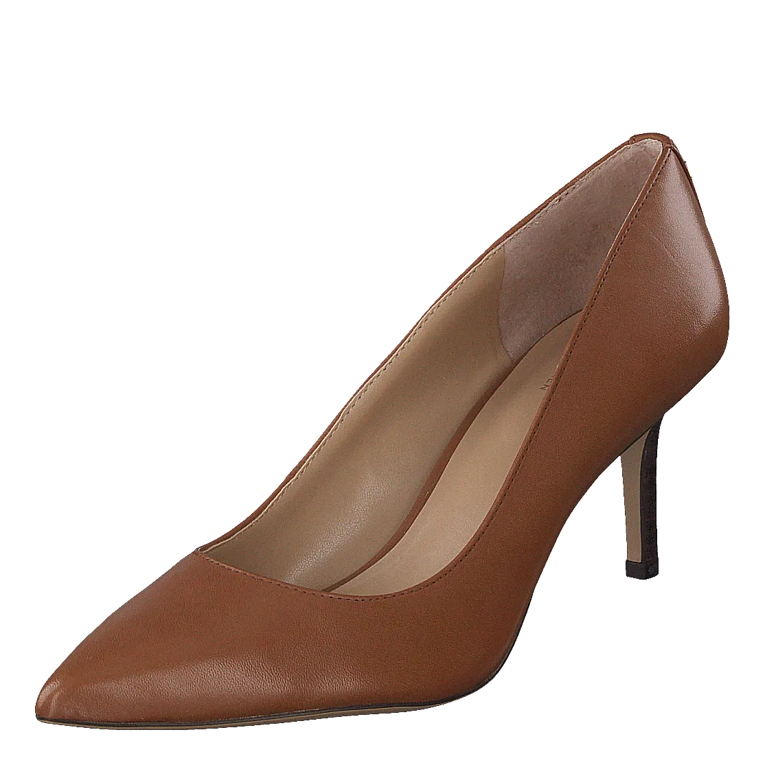 Lanette Leather Pump Deep Saddle Tan