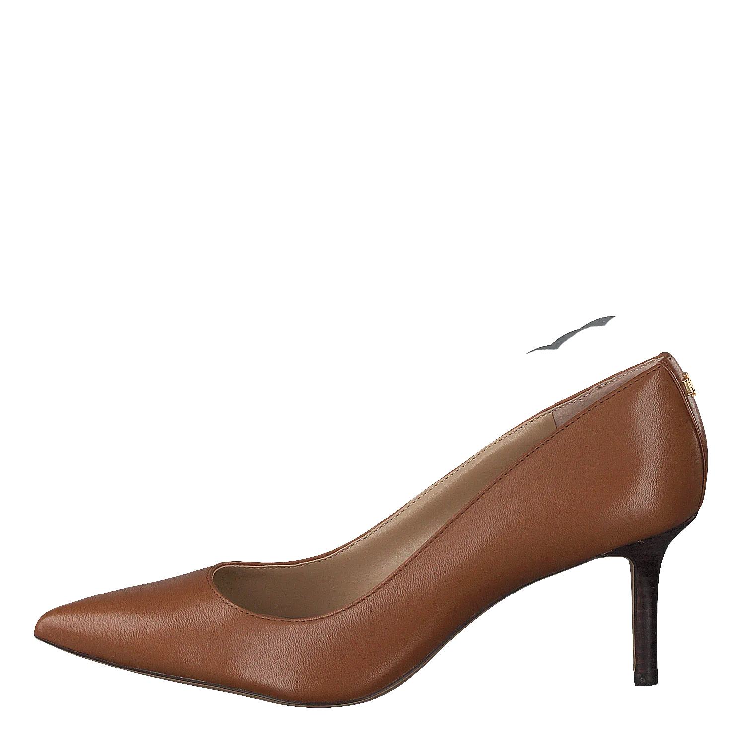 Lanette Leather Pump Deep Saddle Tan