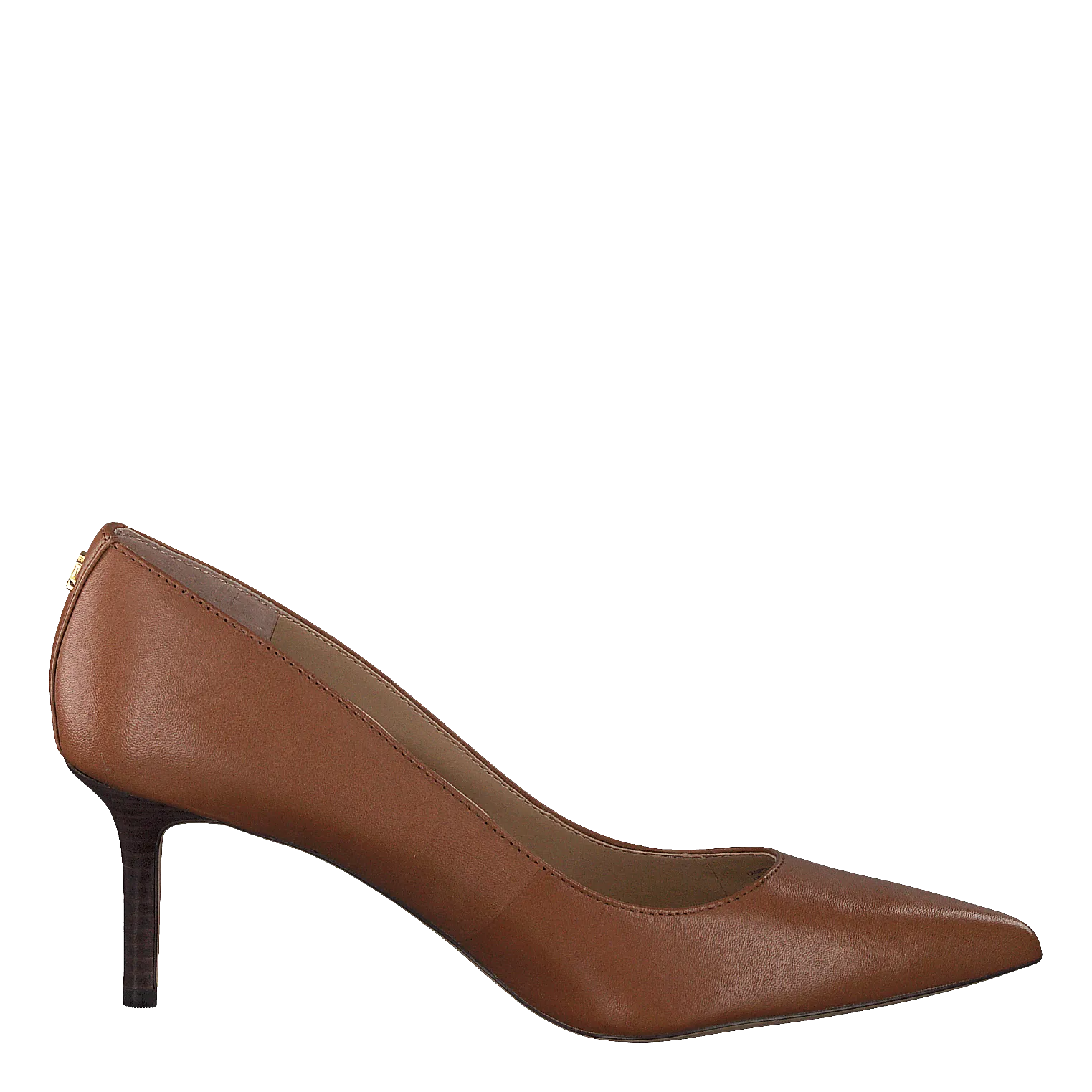 Lanette Leather Pump Deep Saddle Tan