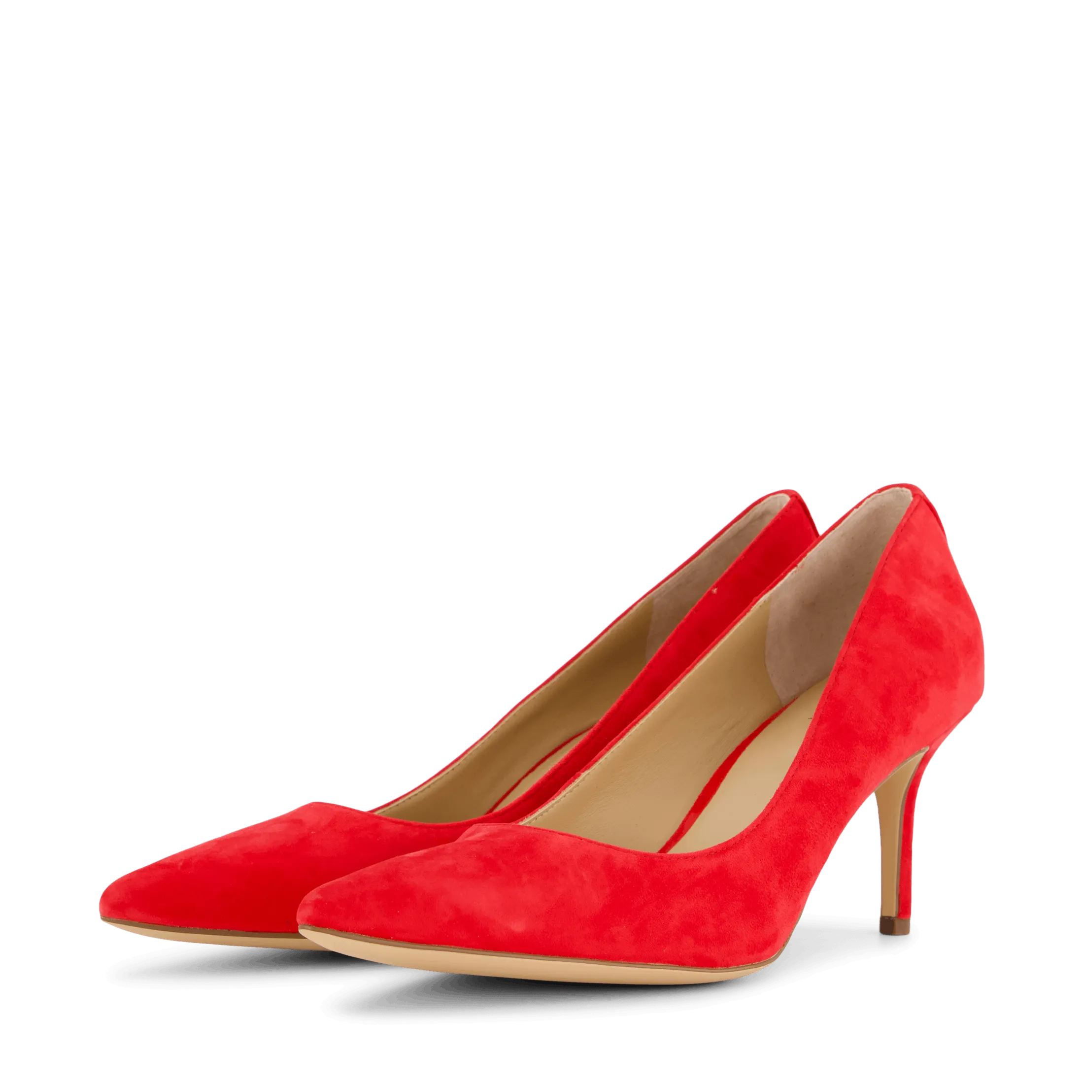 Lanette Suede Pump Martin Red