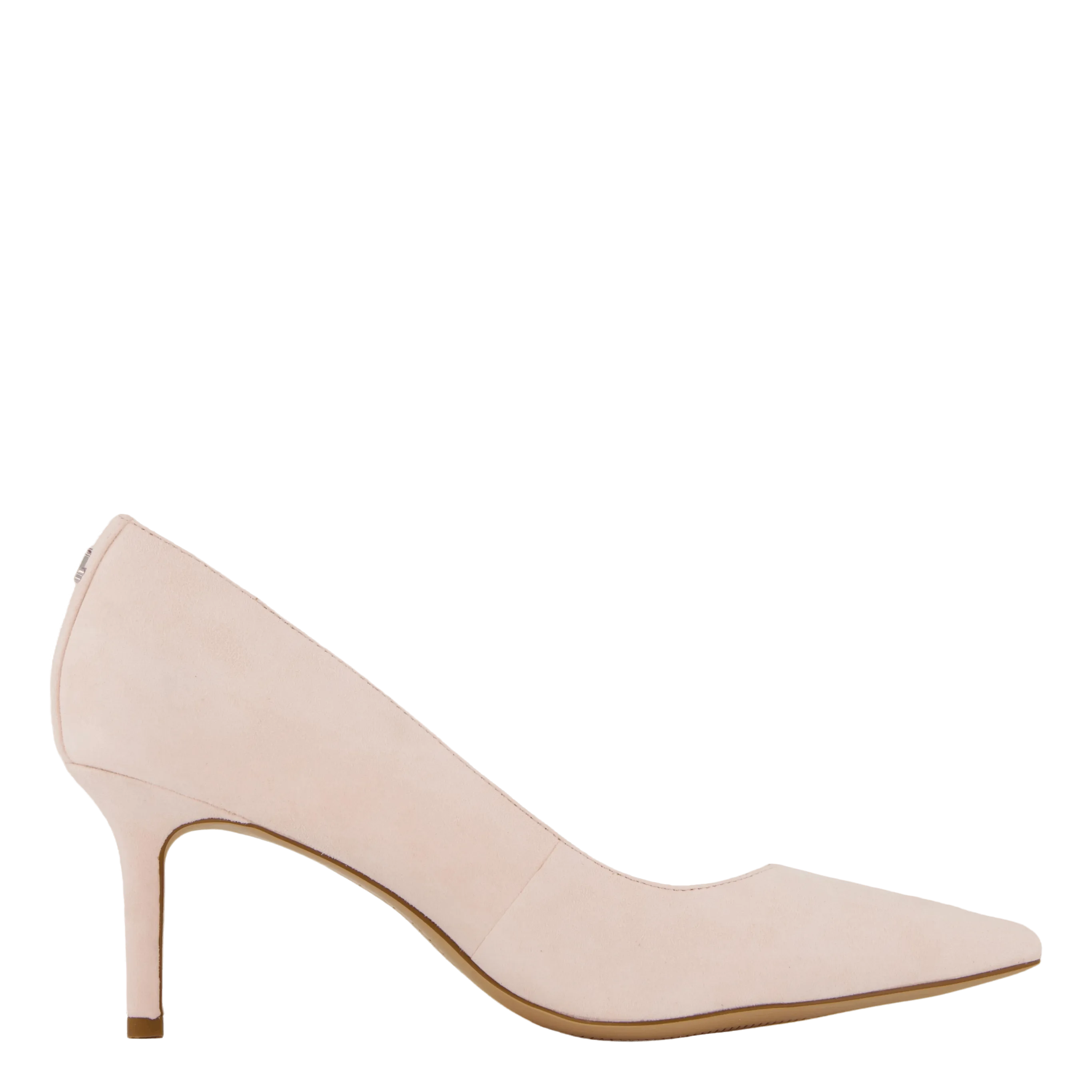 Lanette Suede Pump Pink Opal
