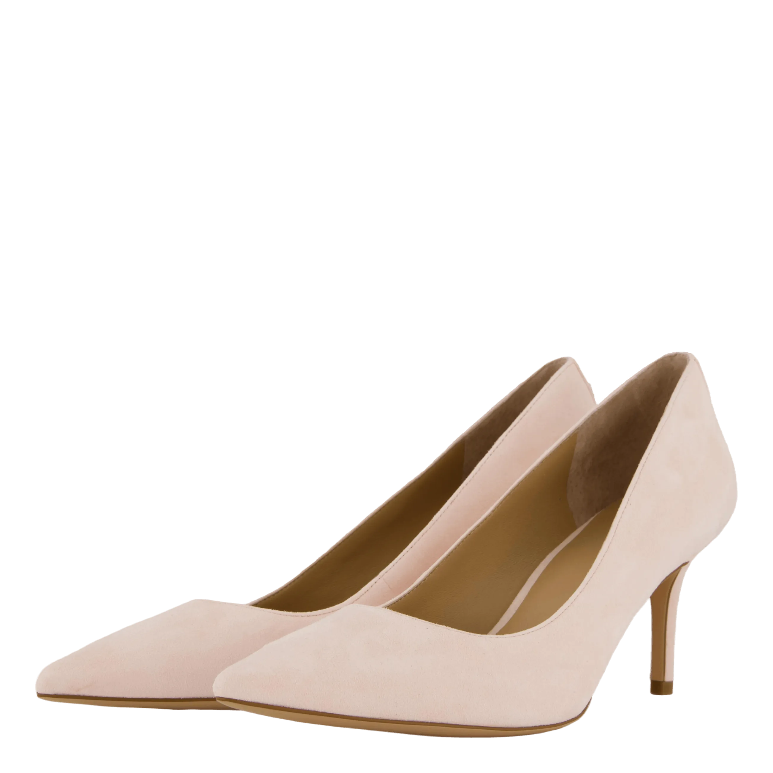 Lanette Suede Pump Pink Opal