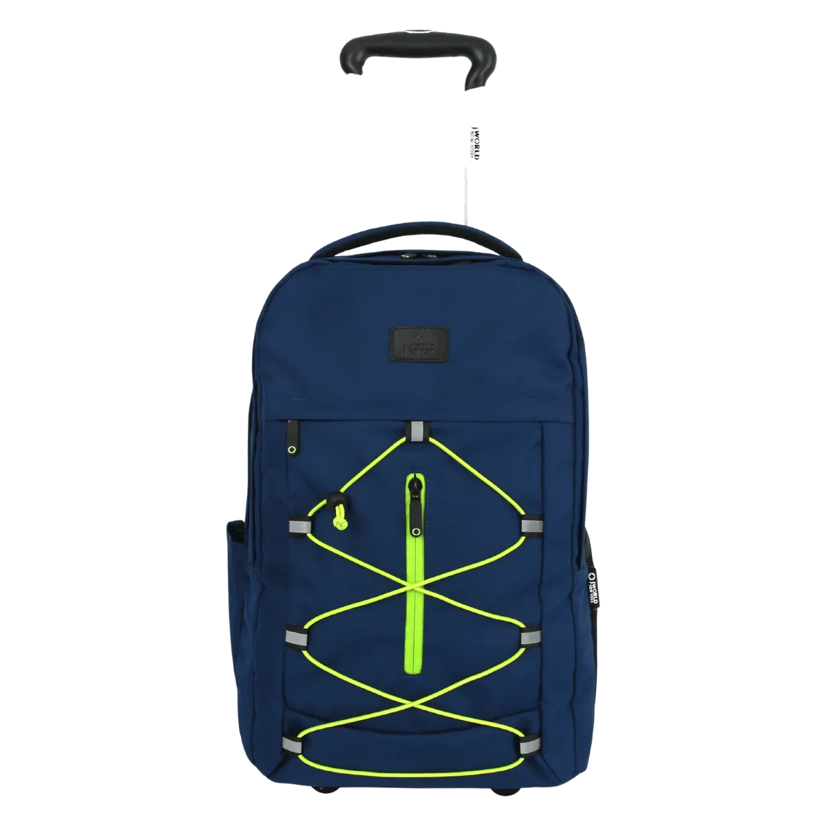 Lash Laptop Rolling Backpack (19 Inch) in Navy Green