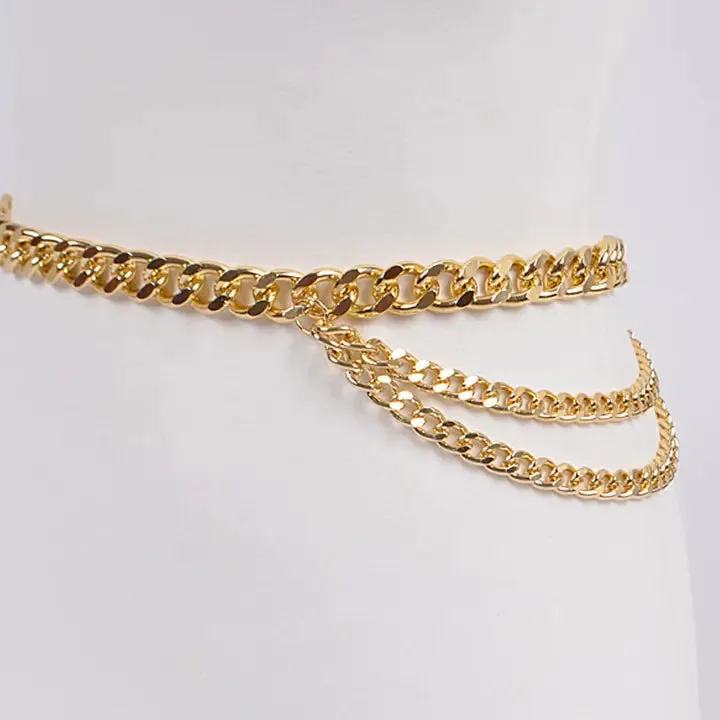 Layered Link Chain Belt