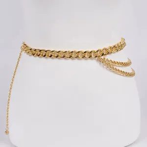 Layered Link Chain Belt