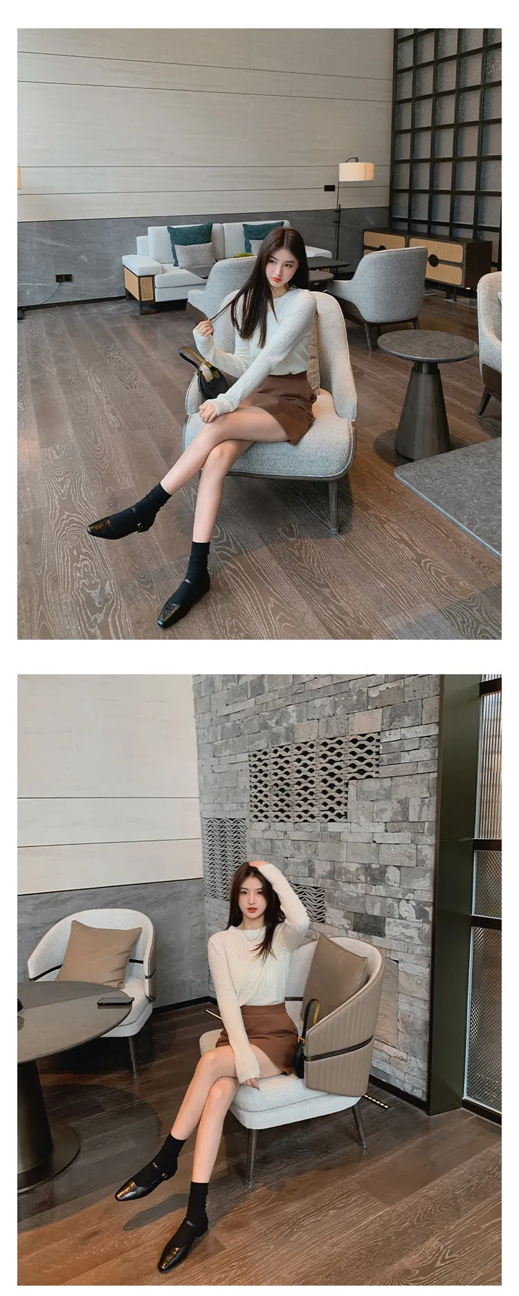 Leather Mary-Jane Shoes