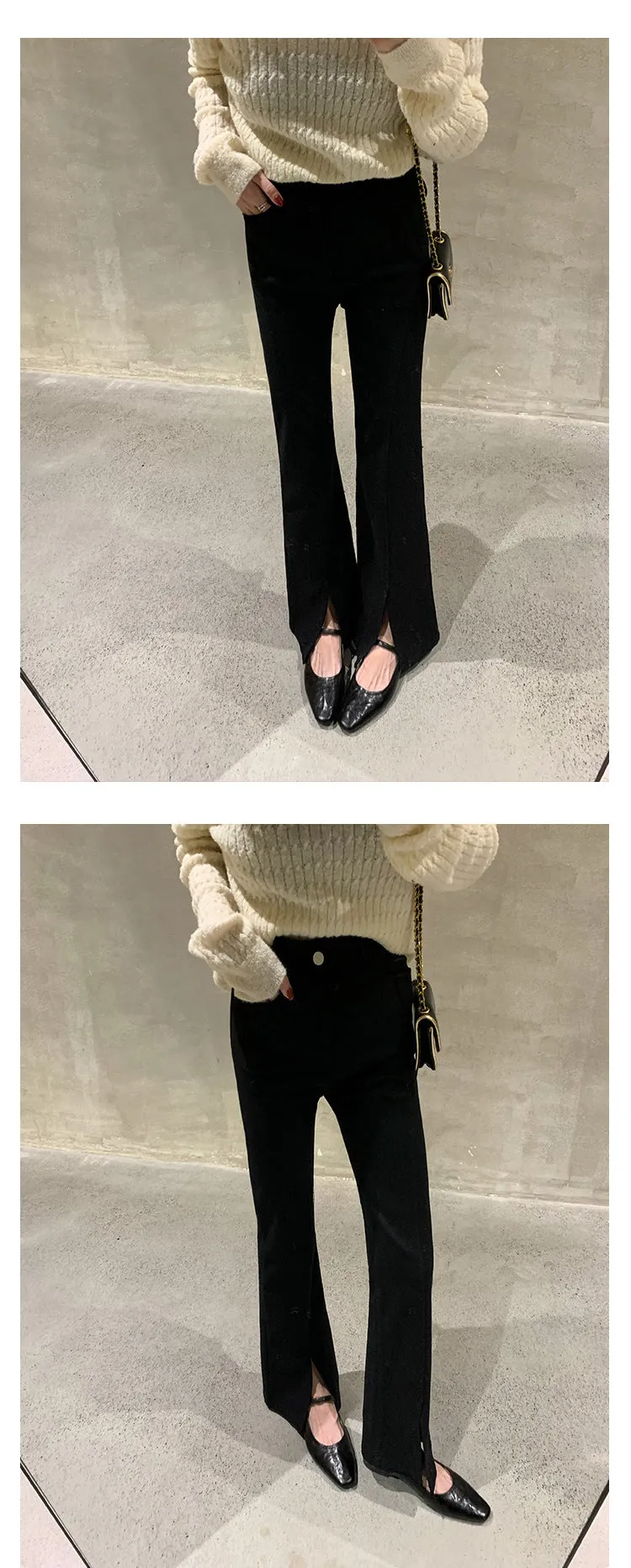 Leather Mary-Jane Shoes