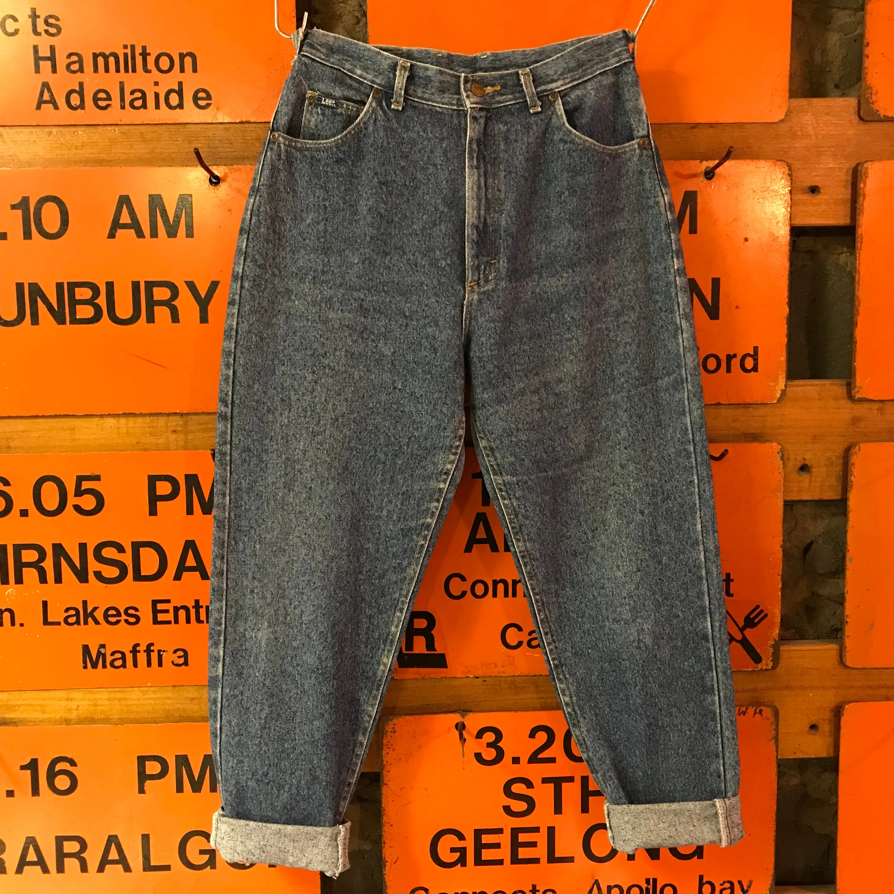 Lee Womens Jeans Vintage 80’s High Waisted Mom Jeans Made in USA