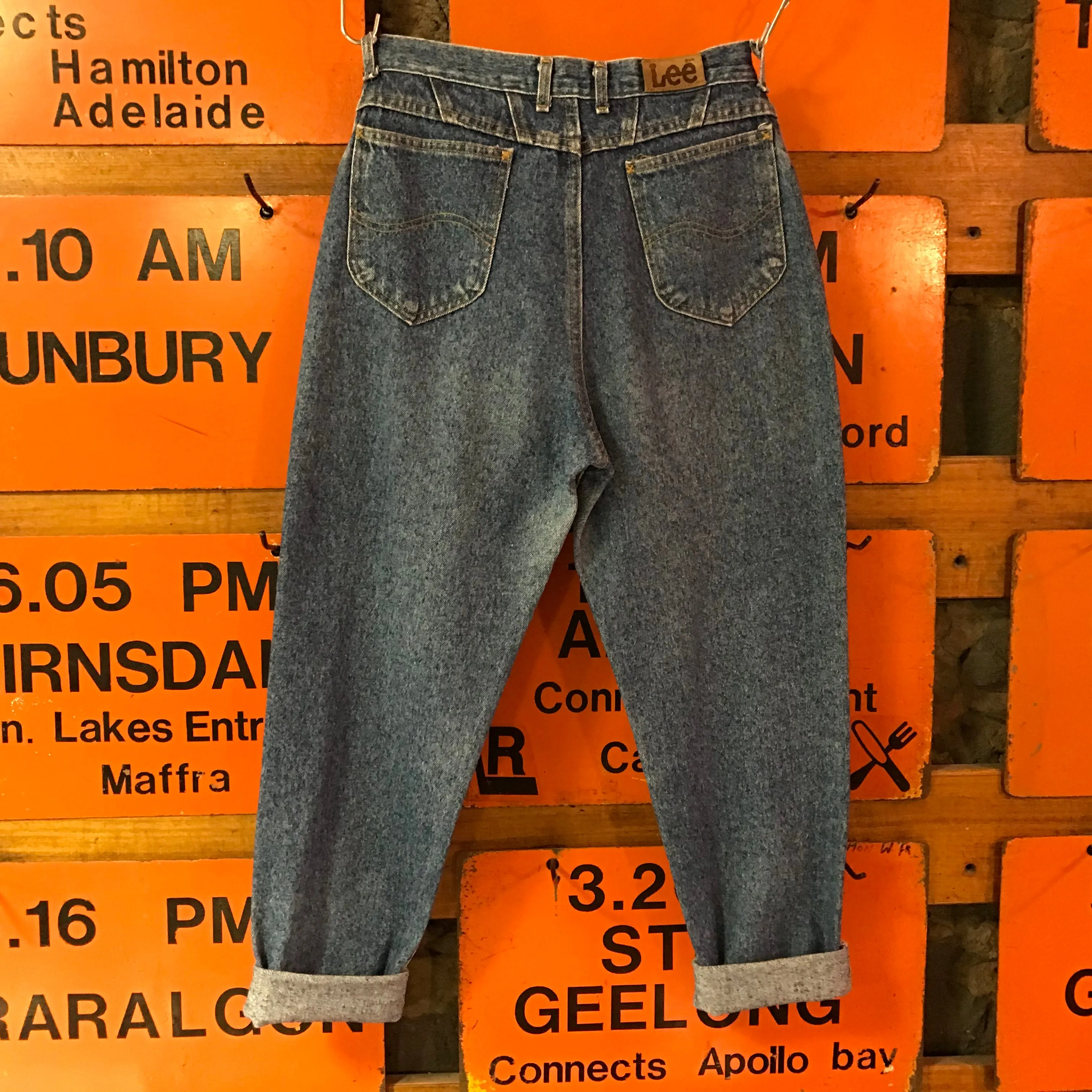 Lee Womens Jeans Vintage 80’s High Waisted Mom Jeans Made in USA