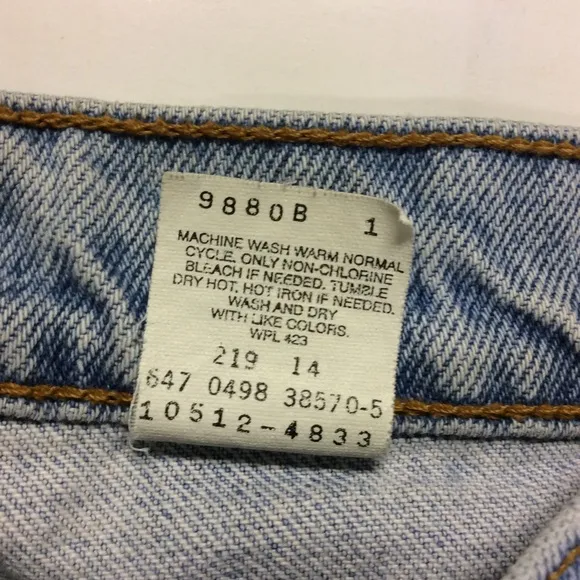 Levi’s 512 Slim Fit Straight Leg Jeans Light wash