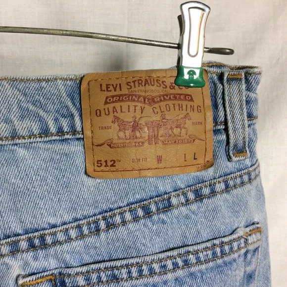 Levi’s 512 Slim Fit Straight Leg Jeans Light wash