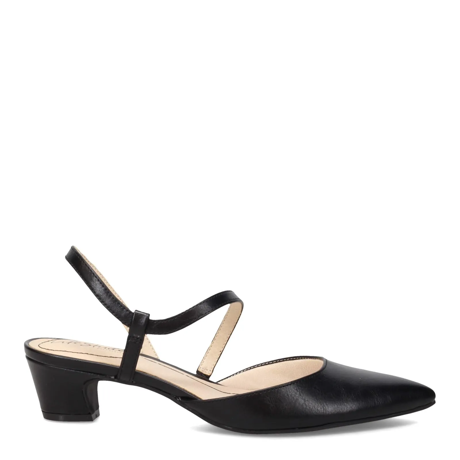 LifeStride Womens Minimalist Pump Dress Shoe Black 9 M