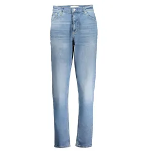 Light Blue Cotton Jeans & Pant