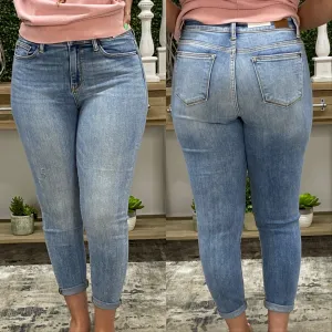 Light Wash NON distressed Slim Fit Jeans