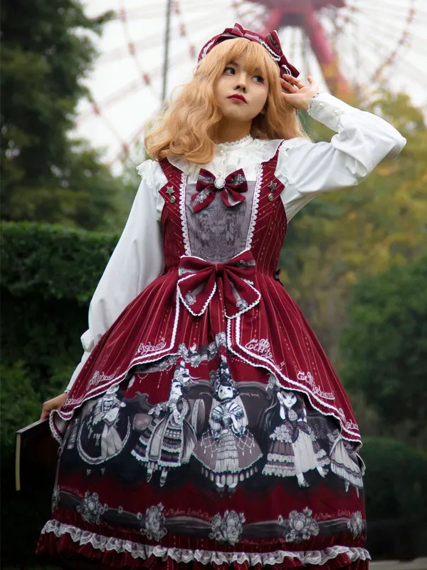Lolita Blouses White Long Sleeves Polyester Sweet Lolita Shirt