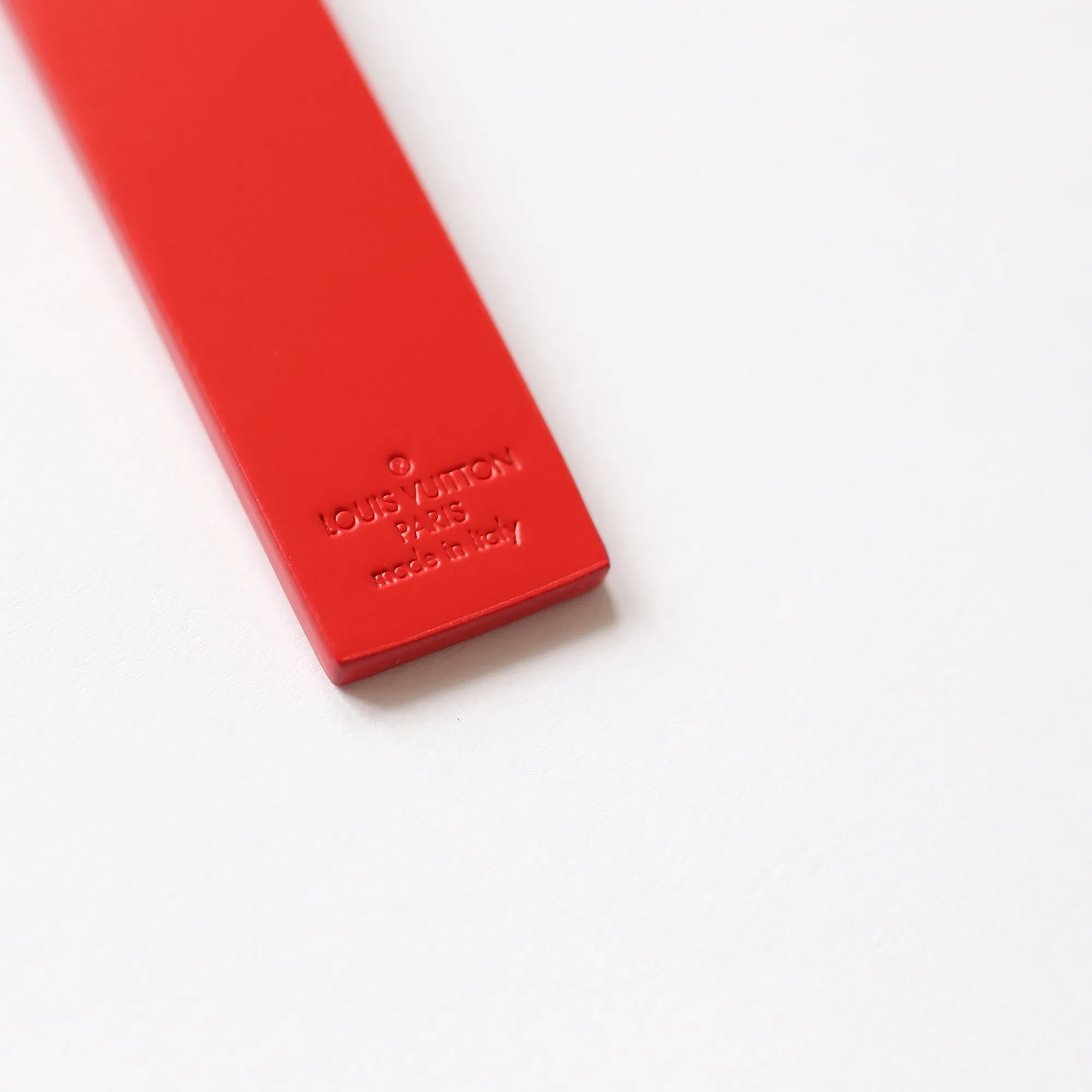 Louis Vuitton | Supreme Downtown Tab Key Holder | Red