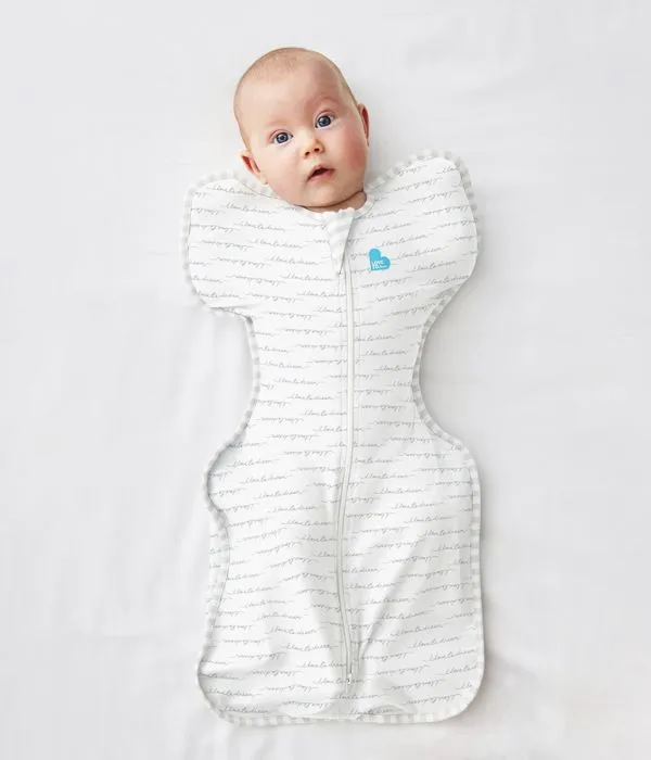 Love To Dream Swaddle UP  Original 1.0 Tog - White Dreamer