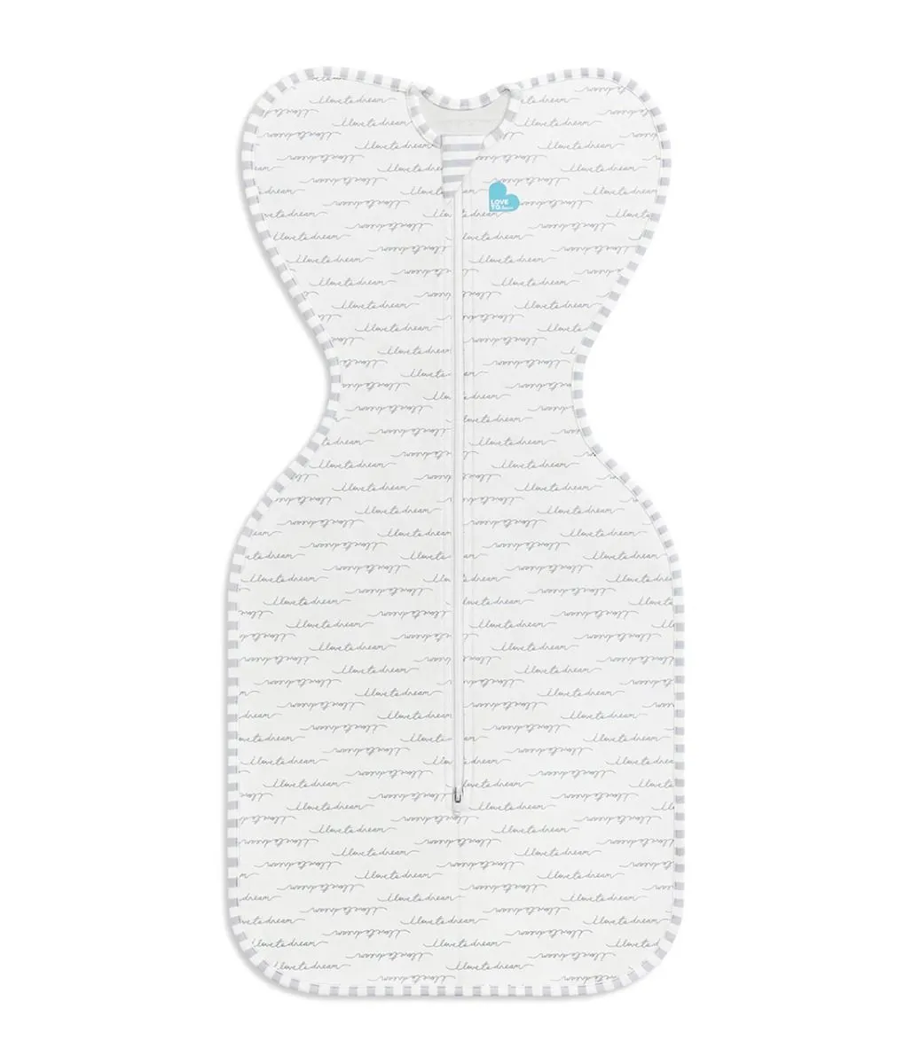 Love To Dream Swaddle UP  Original 1.0 Tog - White Dreamer
