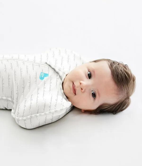 Love To Dream Swaddle UP  Original 1.0 Tog - White Dreamer