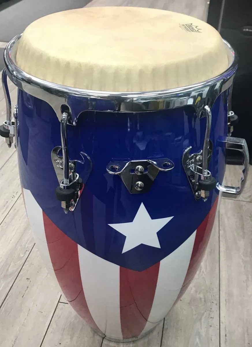 LP Matador Puerto Rican Heritage Wood Conga/Tumba Set