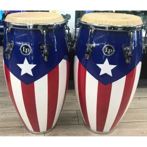 LP Matador Puerto Rican Heritage Wood Conga/Tumba Set