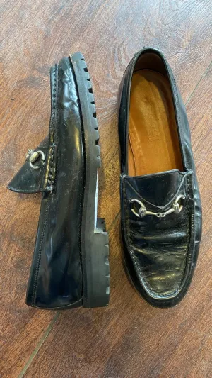 Lug Patent Loafers