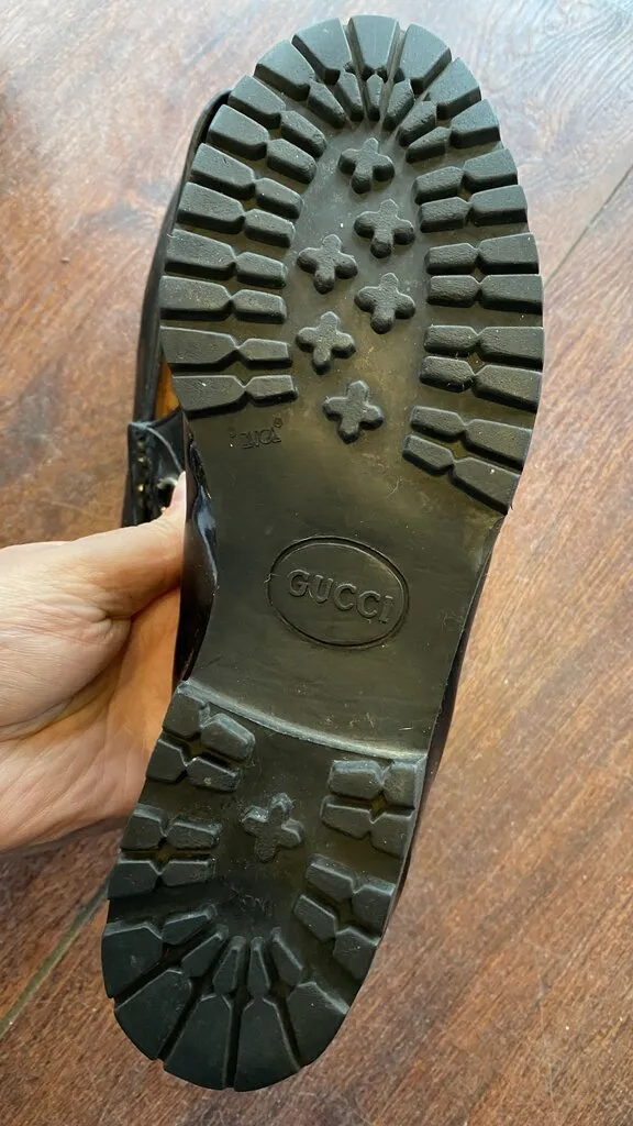 Lug Patent Loafers
