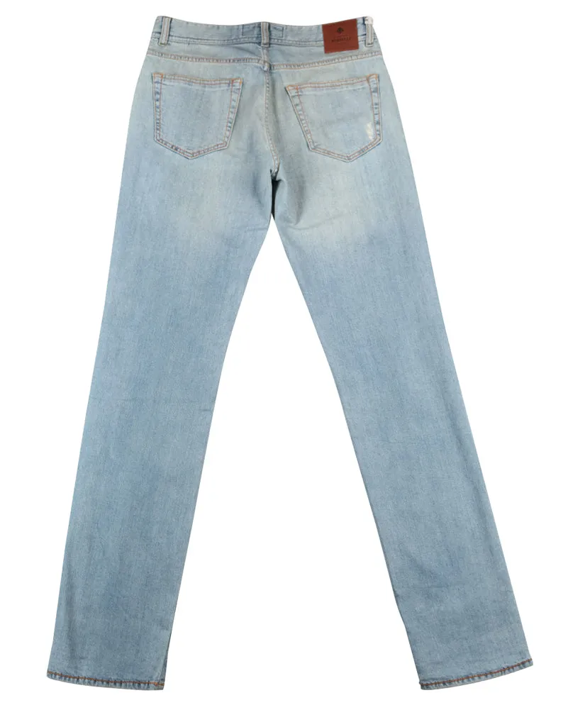 Luigi Borrelli Light Blue Jeans - Extra Slim