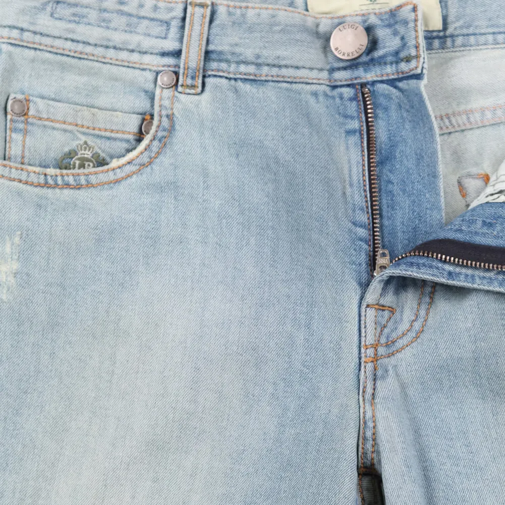 Luigi Borrelli Light Blue Jeans - Extra Slim