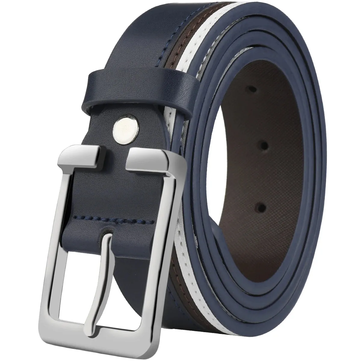 Luxury Leather Men's Belt - Genuine Quality
