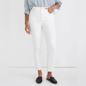 Madewell NWT White The Perfect Vintage Jeans High Rise Size 31
