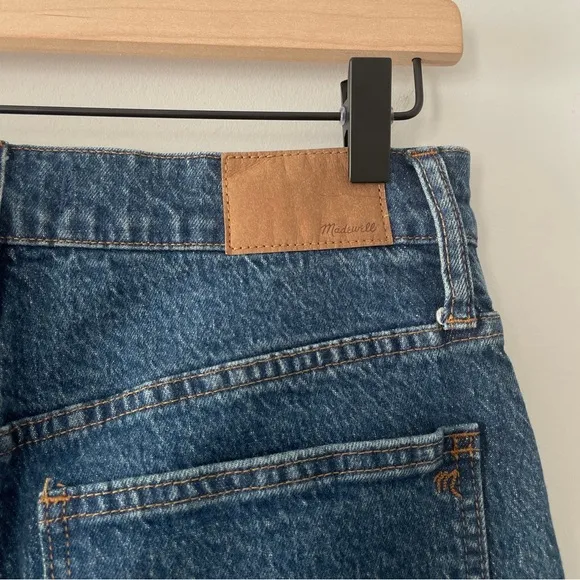 Madewell Perfect Vintage Jeans Haight Size 28 High Rise Tapered Leg Mom Denim
