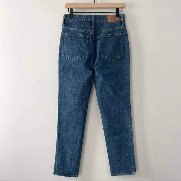 Madewell Perfect Vintage Jeans Haight Size 28 High Rise Tapered Leg Mom Denim