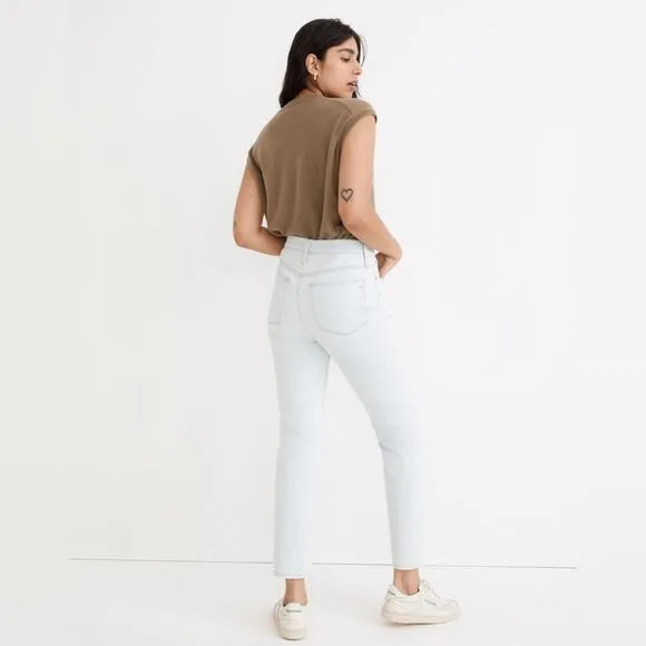 Madewell The Momjean in Bloomfield Wash Tencel Denim Edition Size 29