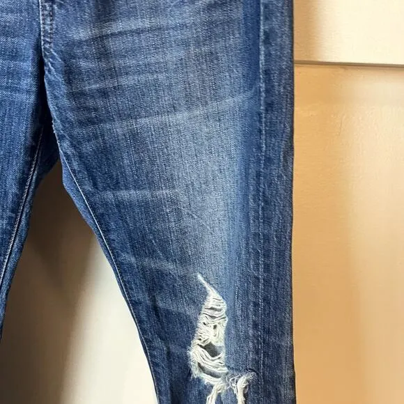 Madewell The Perfect Summer Jean: Destructed Edition Denim Jeans | Size 25