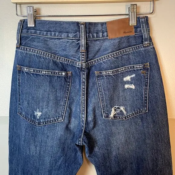 Madewell The Perfect Summer Jean: Destructed Edition Denim Jeans | Size 25