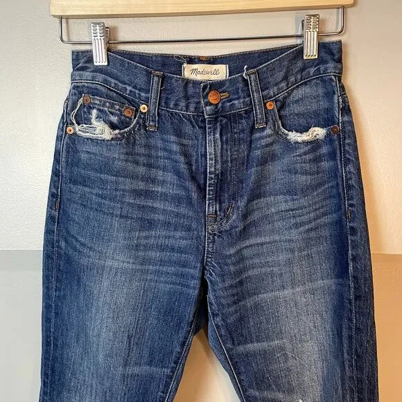 Madewell The Perfect Summer Jean: Destructed Edition Denim Jeans | Size 25
