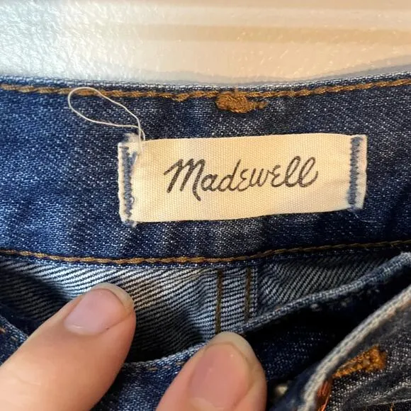 Madewell The Perfect Summer Jean: Destructed Edition Denim Jeans | Size 25