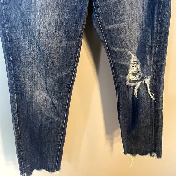 Madewell The Perfect Summer Jean: Destructed Edition Denim Jeans | Size 25