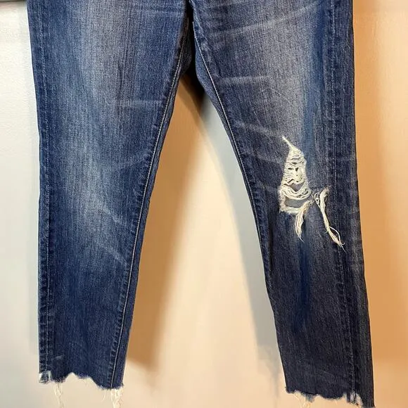 Madewell The Perfect Summer Jean: Destructed Edition Denim Jeans | Size 25